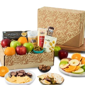 Simply Elegant Fruit Gift Basket – view 2
